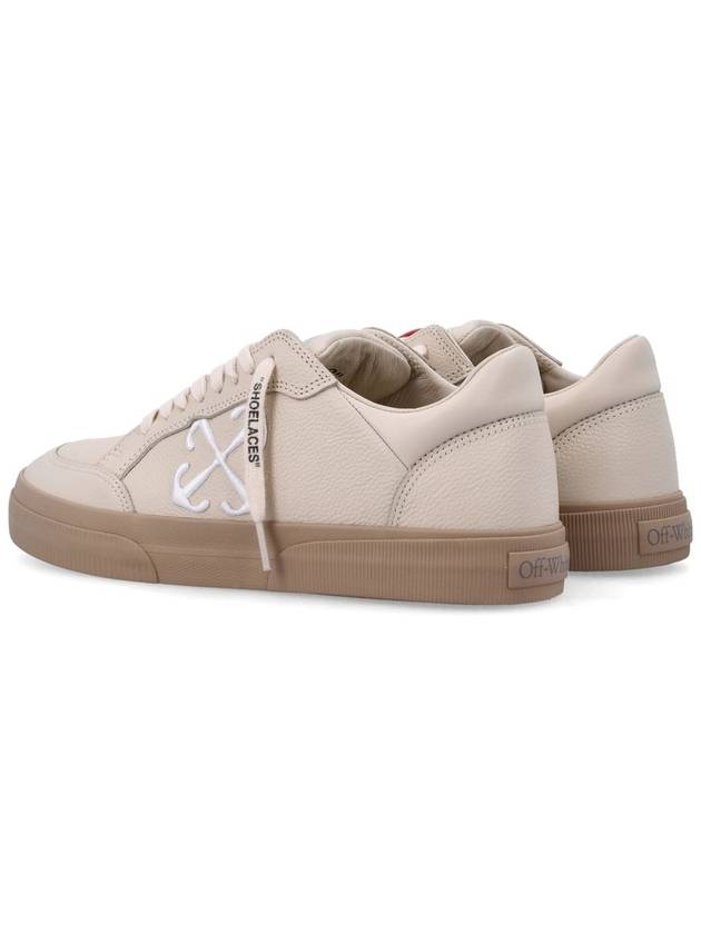 NEW LOW VULCANIZED CALF LEA BEIGE - WHIT - OFF WHITE - BALAAN 4