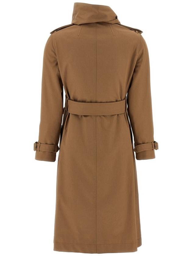 Burberry Scarf Trench Coat - BURBERRY - BALAAN 3