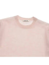 Women's Kid Mohair Sheer Knit Top Light Pink A23ST05FG LP - AURALEE - BALAAN 3