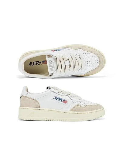 Medalist Goatskin Low Top Sneakers White - AUTRY - BALAAN 2