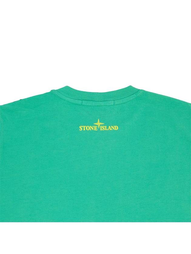 Kids Logo 771621052 V0050 10A12A Short Sleeve T shirt Adults can wear - STONE ISLAND - BALAAN 4