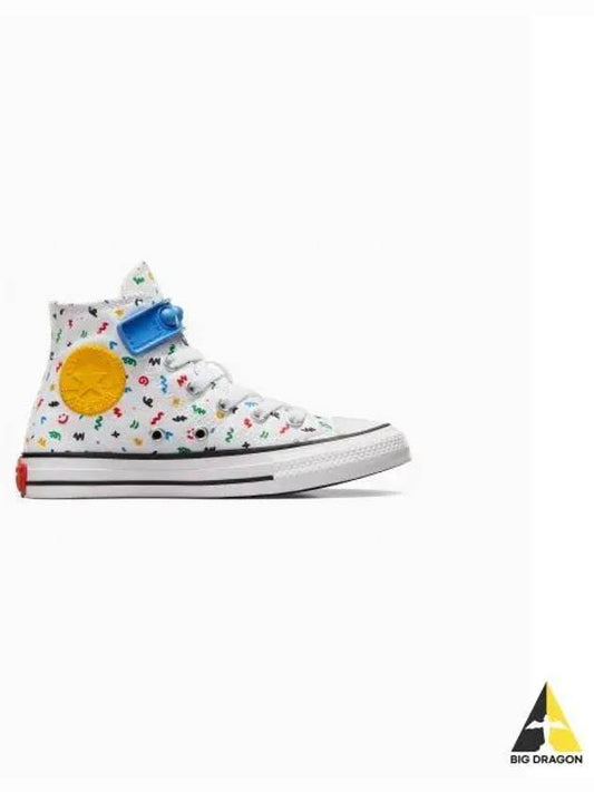 Chuck Taylor All Star Easy On Doodles White A06316C - CONVERSE - BALAAN 1