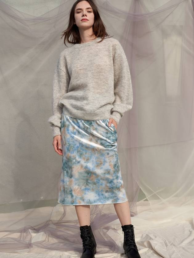 Pure Mohair Knit Top Gray - SORRY TOO MUCH LOVE - BALAAN 2