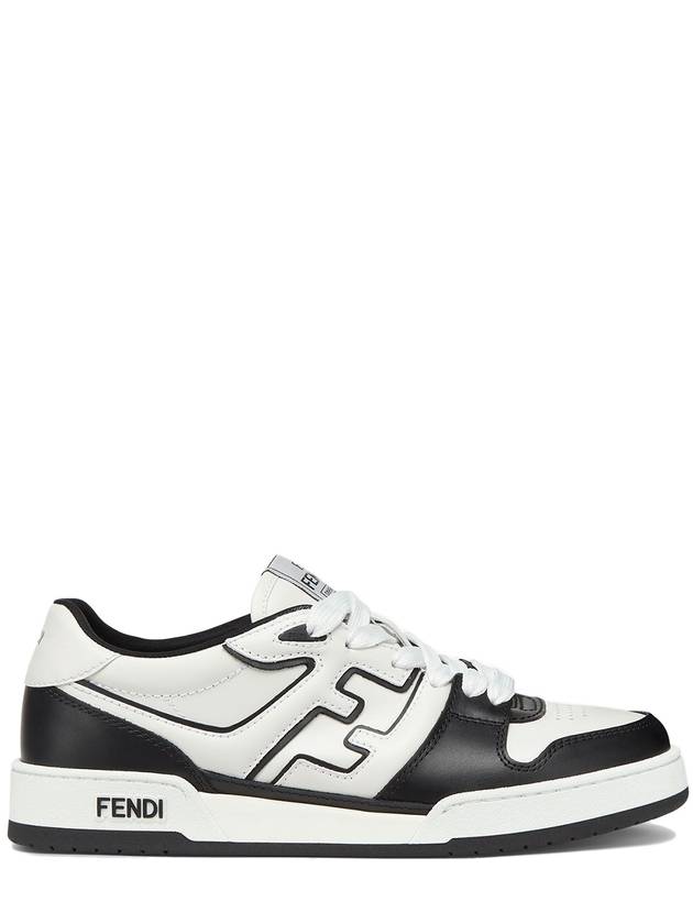 Match Low Top Sneakers Black - FENDI - BALAAN 2