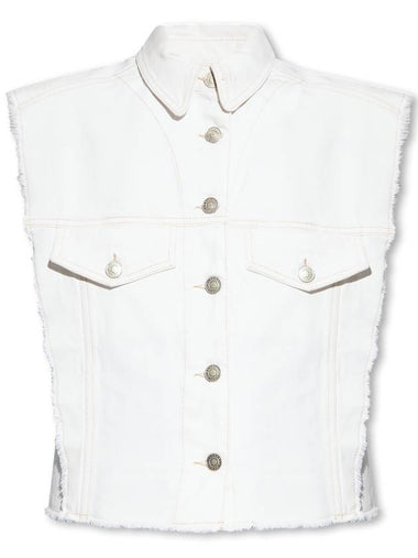 Isabel Marant ‘Tyra’ Vest, Women's, White - ISABEL MARANT - BALAAN 1