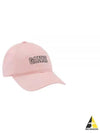 Embroid Logo Ball Cap Lilac - GANNI - BALAAN 2