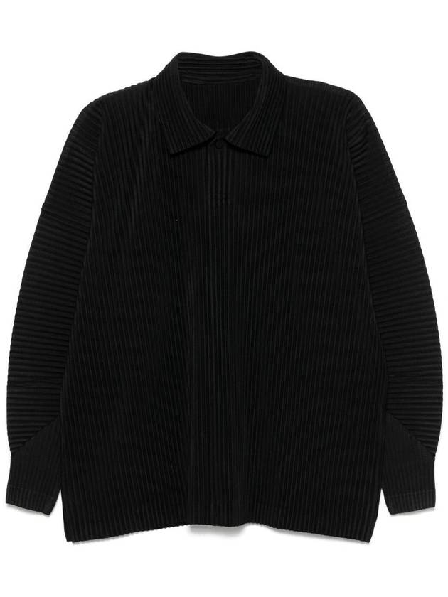 MC October Polo Shirt Black - ISSEY MIYAKE - BALAAN 2