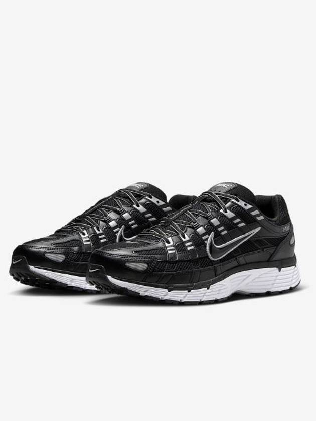 P 6000 Metallic Low Top Sneakers Black - NIKE - BALAAN 6