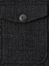 Pencey Tweed Trucker Jacket Black - NOIRER - BALAAN 6