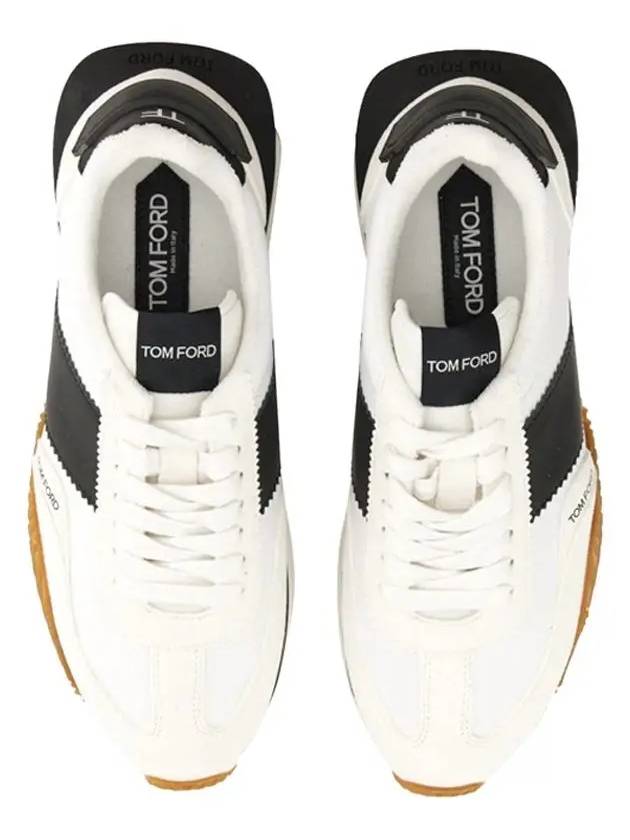 James Low Top Sneakers White - TOM FORD - BALAAN 3