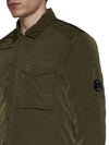 Chrome-R Pocket Over Long Sleeve Shirt Green - CP COMPANY - BALAAN 6