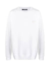 Forba Face Crewneck Logo Sweatshirt White - ACNE STUDIOS - BALAAN 3