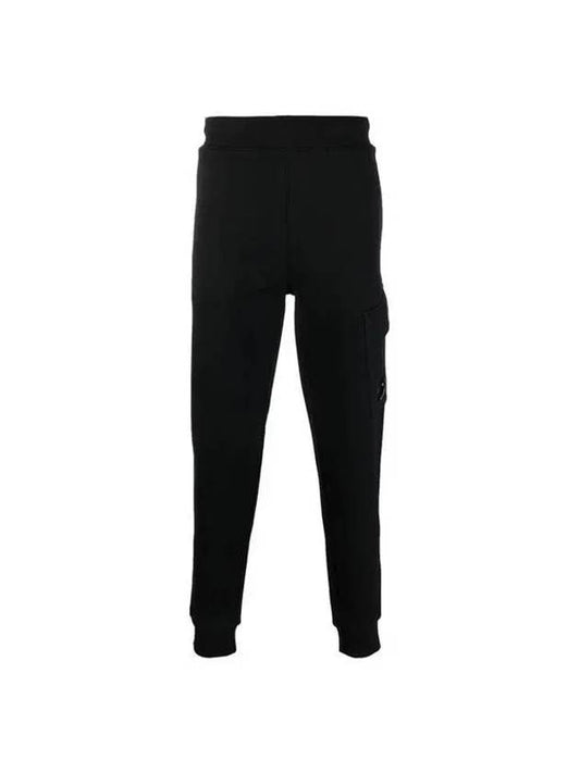 Men's Lens Cargo Pocket Track Pants Black - CP COMPANY - BALAAN 2