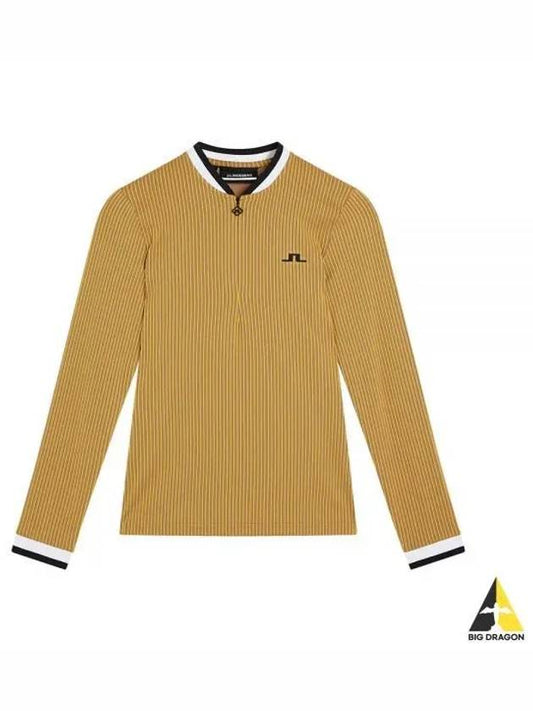 Leonor Mid Layer Long Sleeve T-Shirt Yellow - J.LINDEBERG - BALAAN 2