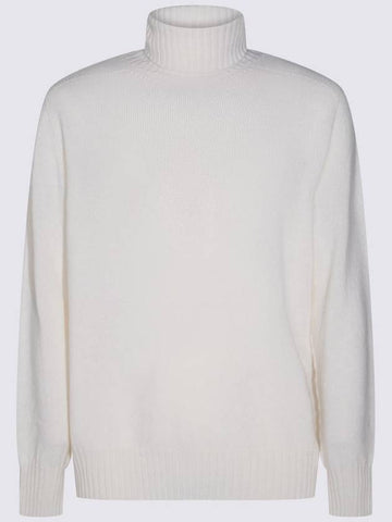 Malo White Wool Knitwear - MALO - BALAAN 1