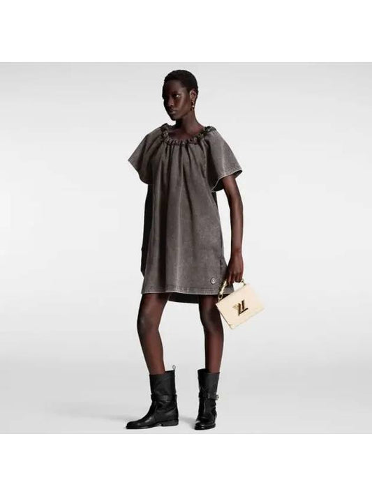 Scuba Trim Jersey Dress 1AFFD2 - LOUIS VUITTON - BALAAN 1