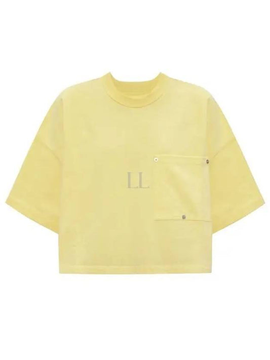 Short Sleeve T-Shirt 777597VKLZ0 7361 Yellow - BOTTEGA VENETA - BALAAN 2