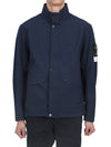 Logo Light Soft Shell Jacket Navy - STONE ISLAND - BALAAN 2