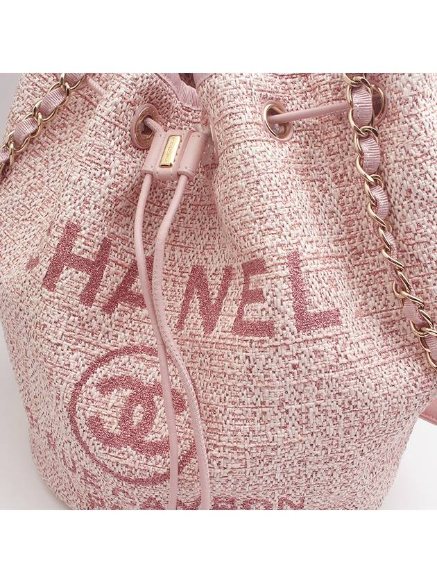 Pink Deauville Bucket Shoulder Bag No 26 - CHANEL - BALAAN 6