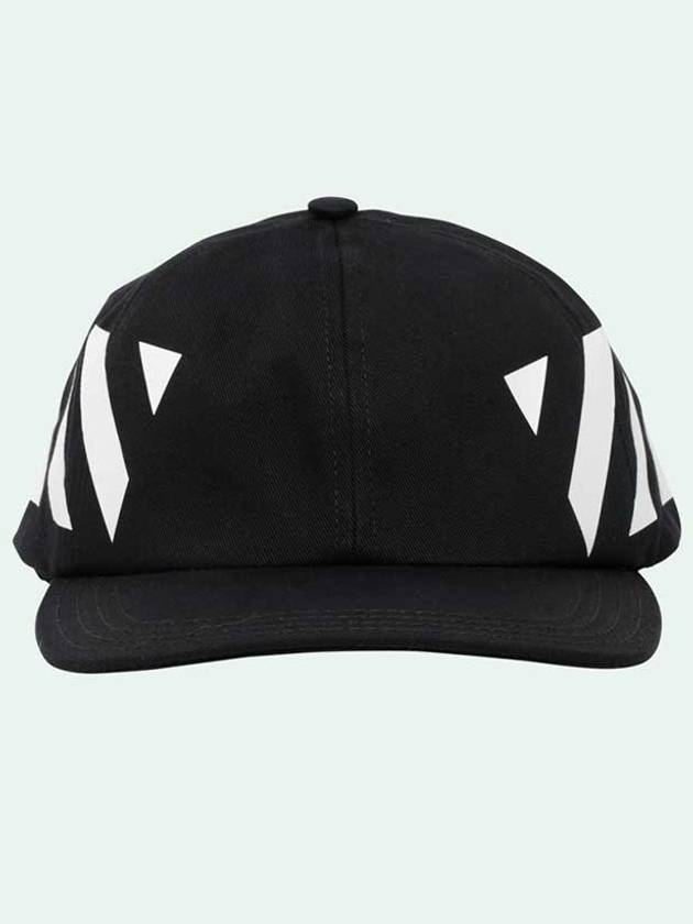 four star printing ball cap black - OFF WHITE - BALAAN.