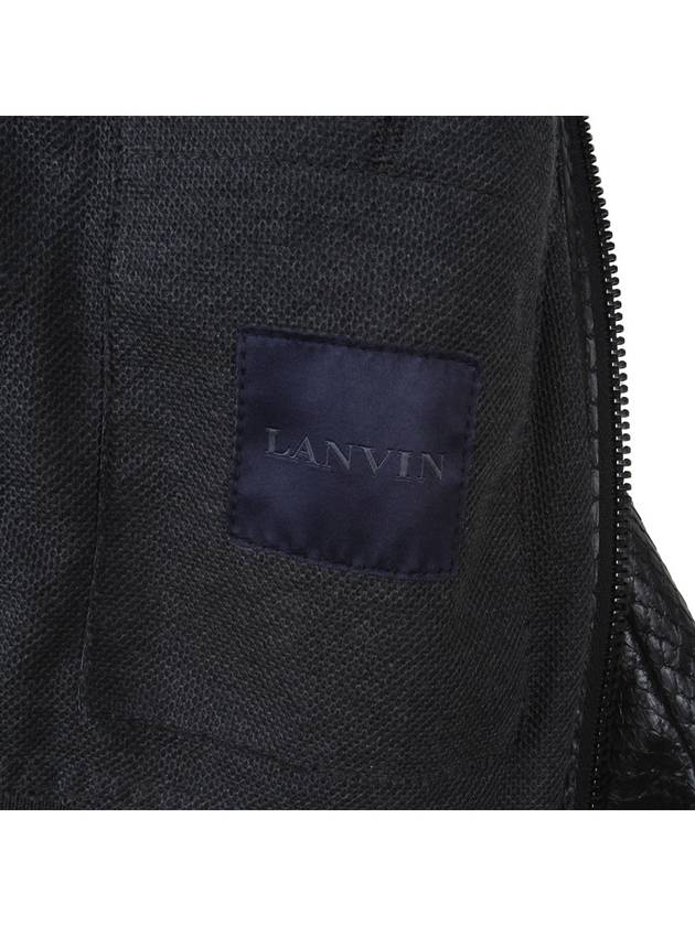 15FW Men's Leather Jacket - LANVIN - BALAAN 7