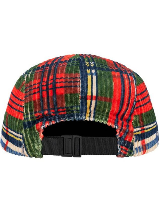 Corduroy Camp Cap Plaid - SUPREME - BALAAN 2