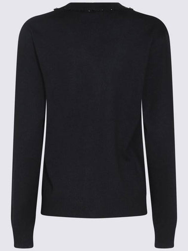 Fabiana Filippi Black Wool Knitwear - FABIANA FILIPPI - BALAAN 1