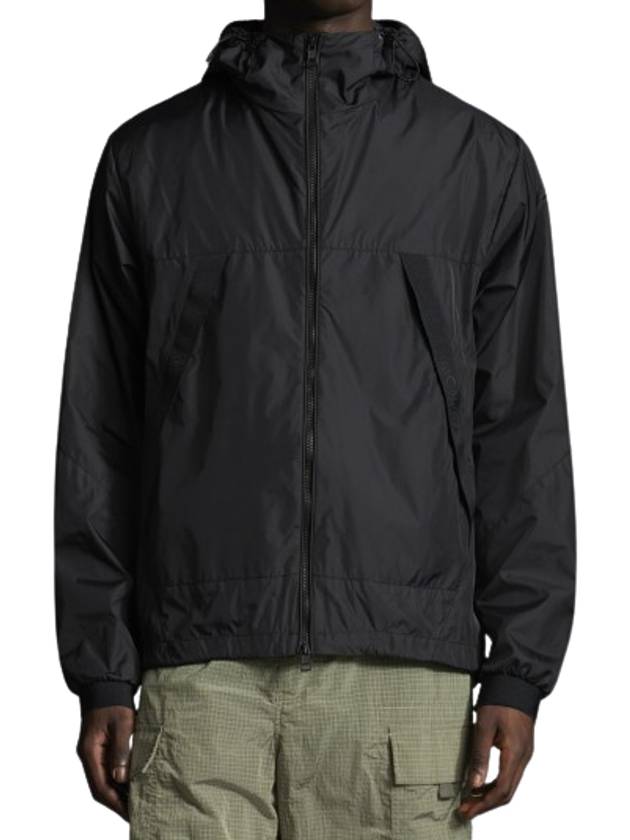 Men's Valry Hooded Jacket Black - MONCLER - BALAAN 2