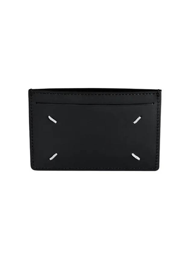 Four Stitch Card Wallet Black - MAISON MARGIELA - BALAAN 2