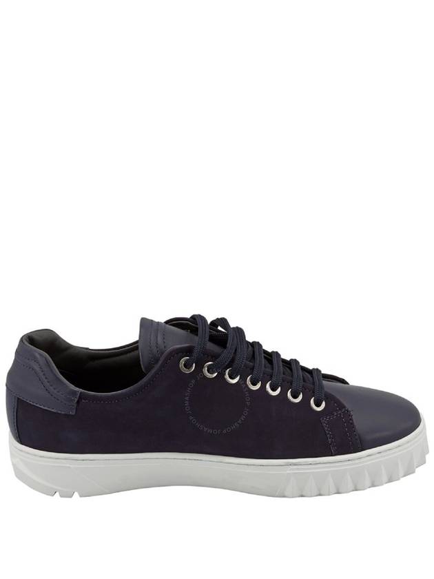 Salvatore Men's Cube Platform Low Top Sneakers Blue - SALVATORE FERRAGAMO - BALAAN 2