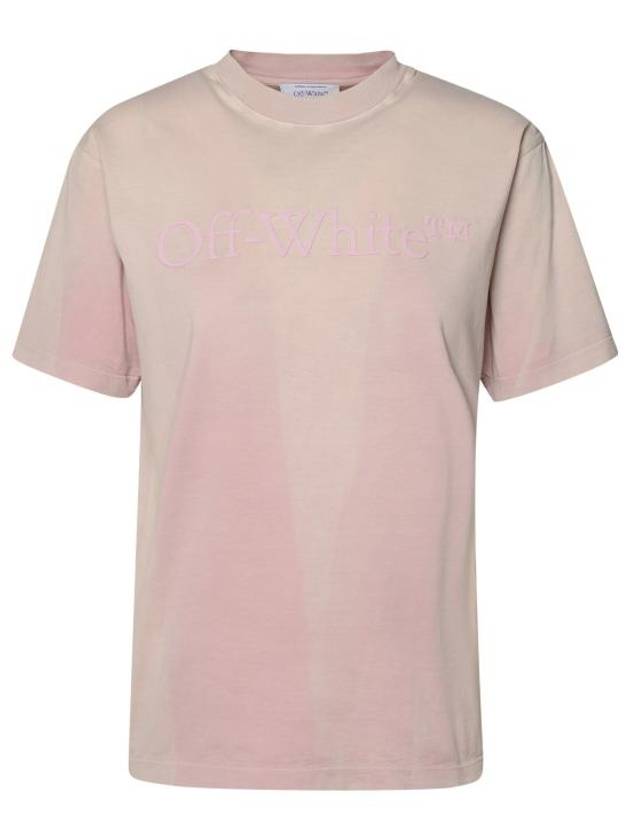 Short Sleeve T-Shirt OWAA049S24JER0013636 Lilla - OFF WHITE - BALAAN 1