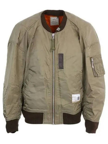 Khaki bomber jacket 270891 - MIHARA YASUHIRO - BALAAN 1