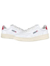 Medalist Red Tab Low Top Sneakers White - AUTRY - BALAAN 2