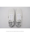 Downtown Perforated Leather Low Top Sneakers White - PRADA - BALAAN 5