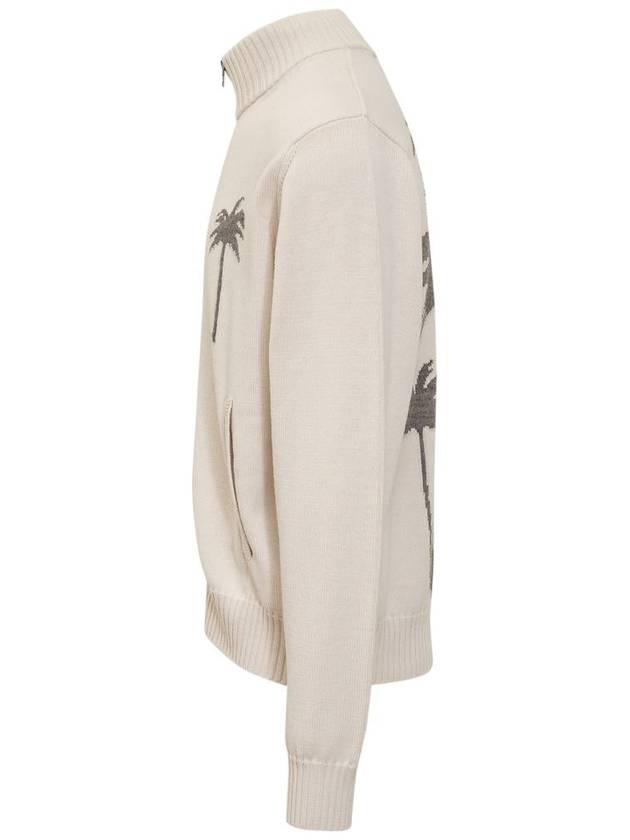 Palm Angels Palms Knit Track Top - PALM ANGELS - BALAAN 3