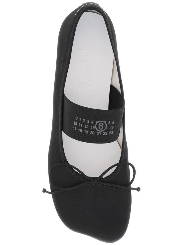 Anatomic Satin Ballerinas Flat Black - MAISON MARGIELA - BALAAN 3