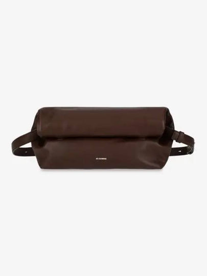 Rollup Small Cross Bag Brown - JIL SANDER - BALAAN 2