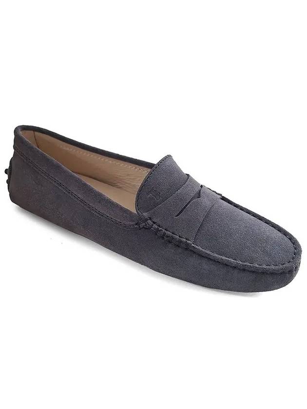 Women's Gomino Driving Shoes Gray - TOD'S - BALAAN.