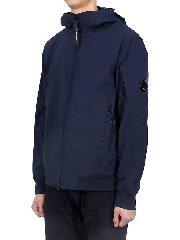 Shell R Hooded Jacket Navy - CP COMPANY - BALAAN 5