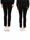 J Brand CROPPED ZIP Zipper crop skinny black 83520K120 - J BRAND - BALAAN 1