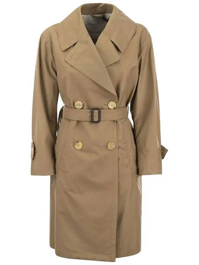 VTRENCH Double Trench Coat Camel 2419021024 011 - MAX MARA - BALAAN 2