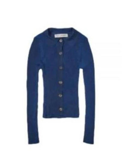 Mazzy Polo Cardigan Navy - OUR LEGACY - BALAAN 2