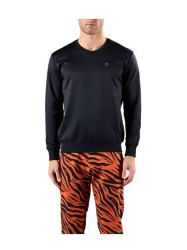 Golf Wear Men s Sweatshirt GCS010 007 - HYDROGEN - BALAAN 1