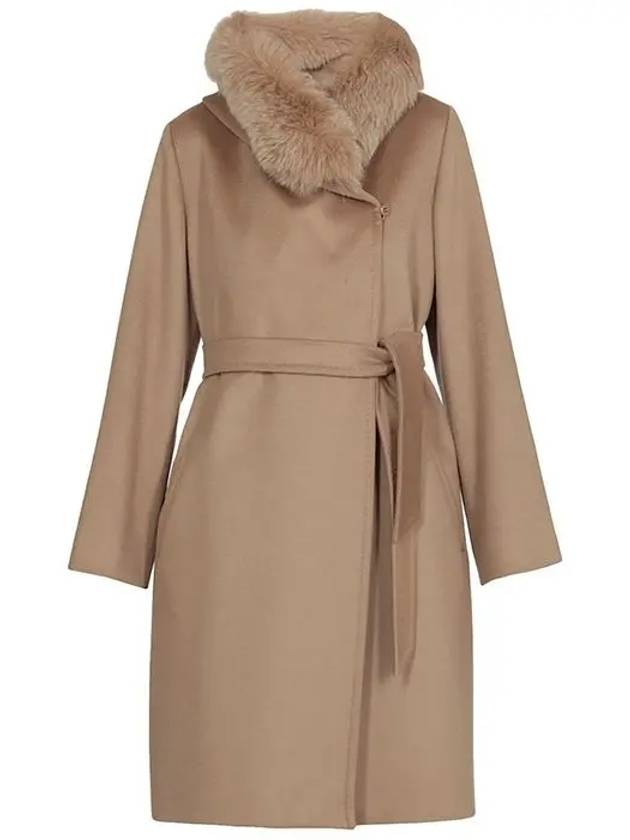 Women's Mango Mango Single Coat Beige - MAX MARA - BALAAN 4