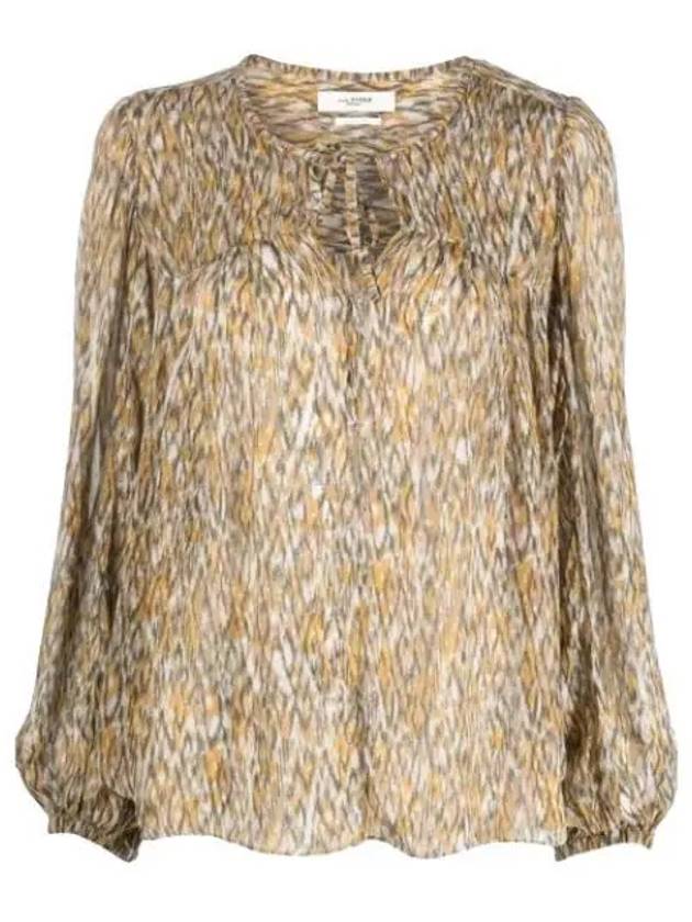 Daytona HT2354 22A034E 67KI printed blouse - ISABEL MARANT - BALAAN 1