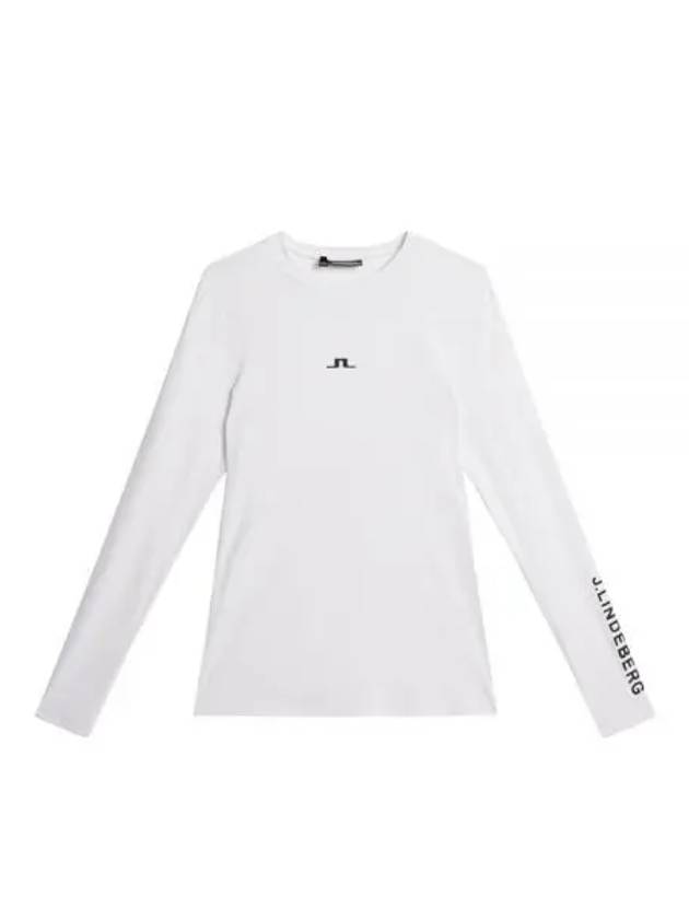 Golf Tekla Crew Neck Top GWJT08805 0000 Women's Tekla Crew Neck Top - J.LINDEBERG - BALAAN 2