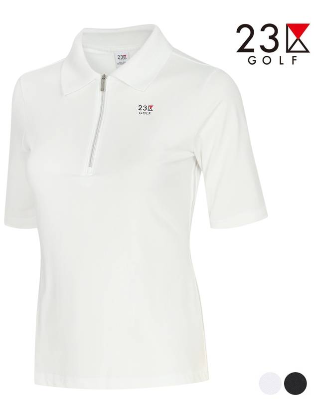 Golf Collar Half Neck T-Shirt EN2LTS033 - 23KU - BALAAN 2