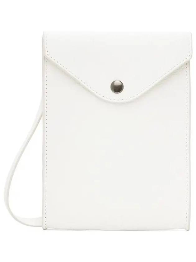 Envelope Strap Leather Cross Bag White - LEMAIRE - BALAAN 2