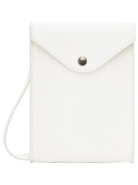 Envelope Strap Goat Leather Cross Bag White - LEMAIRE - BALAAN 2