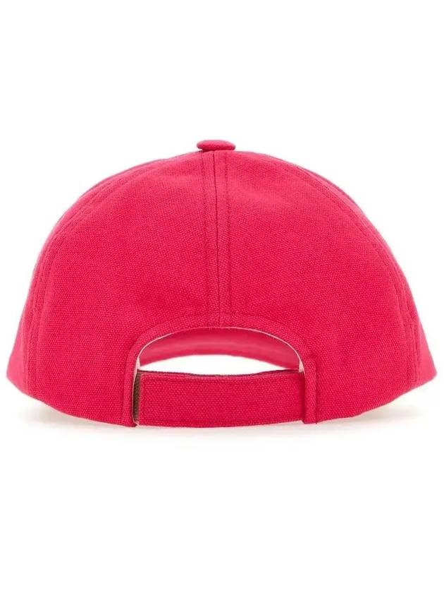 Tyrone Logo Cotton Ball Cap Pink - ISABEL MARANT - BALAAN 5